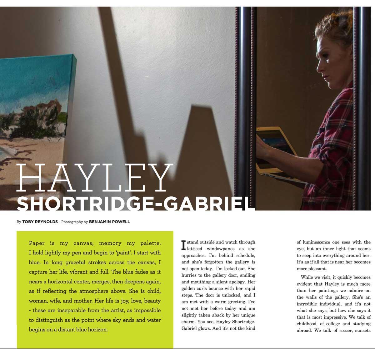 Hayley Shortridge-Gabriel – Nspire Magazine