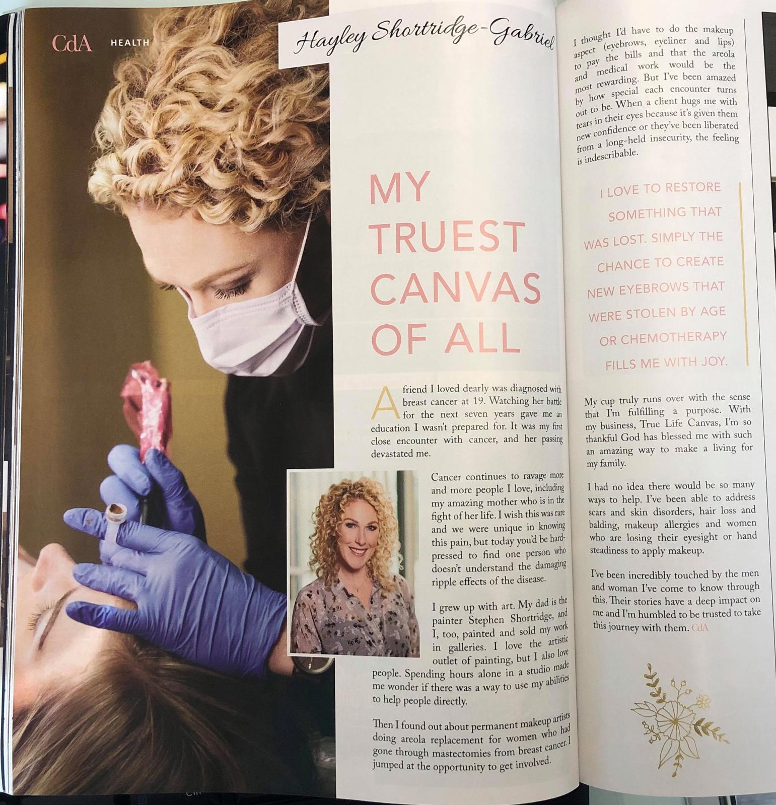 My Truest Canvas of All – CDA Health