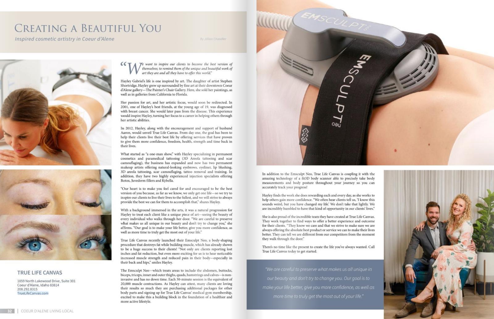 Creating a Beautiful You – Coeur d’Alene Living Local Magazine
